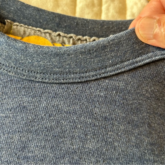 Aviator Nation Bolt Embroidery Classic Cropped Crew Sweatshirt. Size Small. - Picture 7 of 16